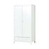 Shelf plate for wardrobe, white